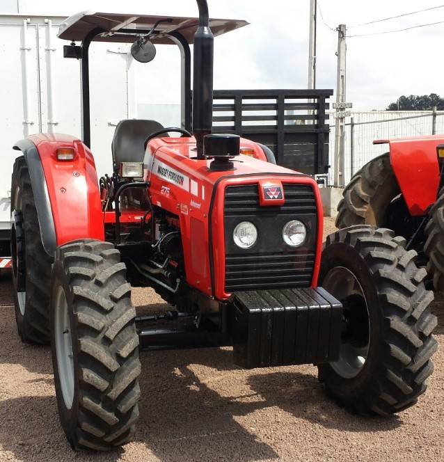 TRATOR MASSEY FERGUSON 275 - ADVANCED 4X4 - ANO 2009, PNEUS TRASEIROS NOVOS, 03 MESES DE GARANTIA, "VENDIDO" 