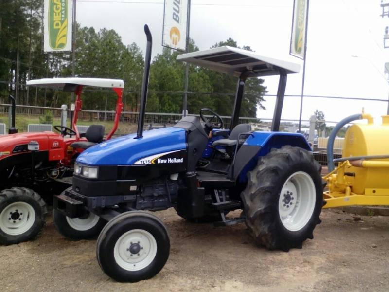 NEW HOLLAND TL 75, ANO 2004, 4X2, REVISADO, 03 MESES DE GARANTIA, "VENDIDO" 