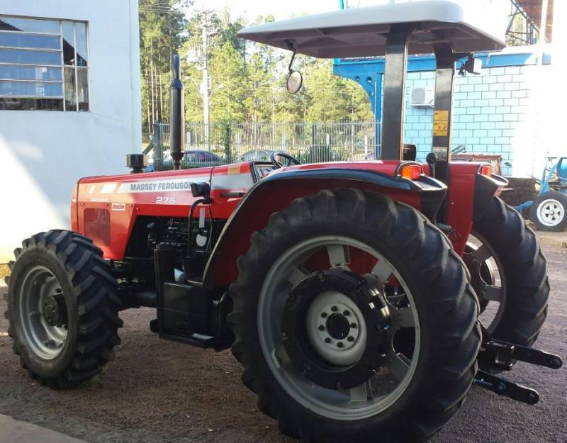 TRATOR MASSEY FERGUSON 275 - ADVANCED 4X4 - ANO 2009, PNEUS TRASEIROS NOVOS, 03 MESES DE GARANTIA, "VENDIDO" 