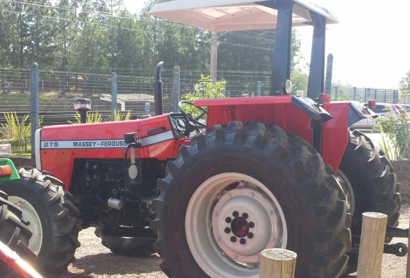 TRATOR MASSEY FERGUSON 275, 4X4, ANO 2000, 03 MESES DE GARANTIA, "VENDIDO" 