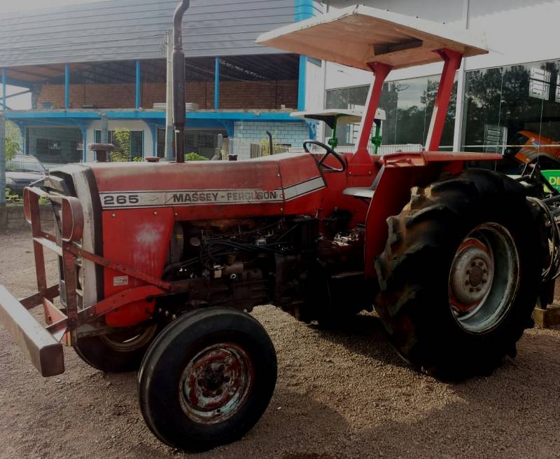 TRATOR MASSEY FERGUSON 265 - DIRECAO HIDRAULICA - 03 MESES DE GARANTIA - "VENDIDO" 