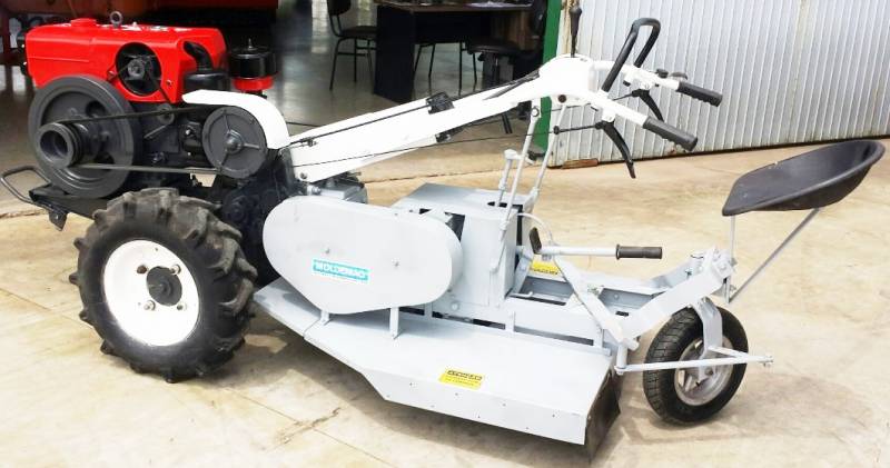 MICRO TRATOR JINMA 15HP  C/APARADOR GRAMA MOLDEMAQ - 03 MESES DE GARANTIA - VENDIDO