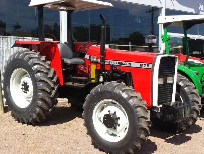 TRATOR MASSEY FERGUSON 275, 4X4, ANO 2000, 03 MESES DE GARANTIA, "VENDIDO" 