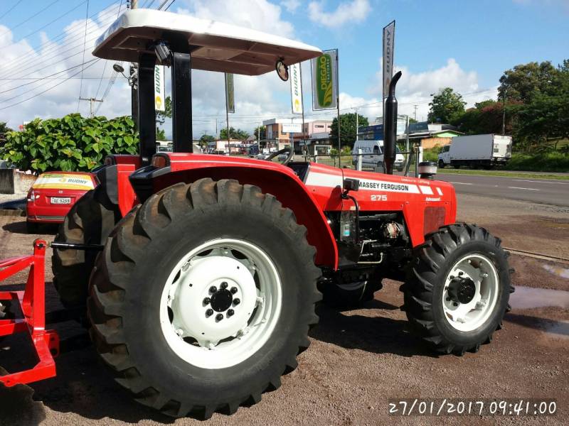 Massey Ferguson 275 Advanced, ano 2007, 4x4, 2 alavancas, Revisado, 03 meses de garantia "VENDIDO" 