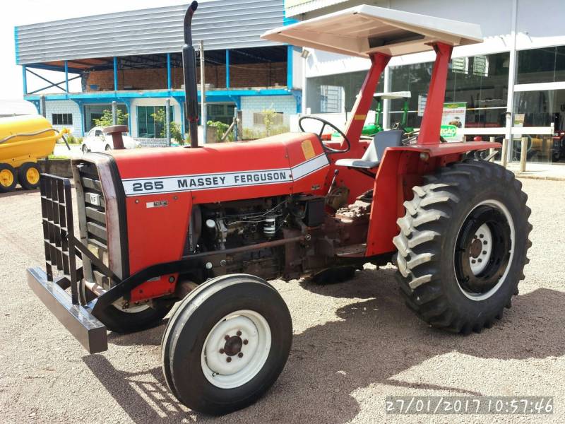 Massey Ferguson 265, com bloqueio, ano 1986, 4x2, Revisado, 03 meses de garantia "VENDIDO" 