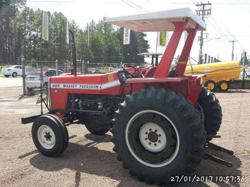 Massey Ferguson 265, com bloqueio, ano 1986, 4x2, Revisado, 03 meses de garantia "VENDIDO" 