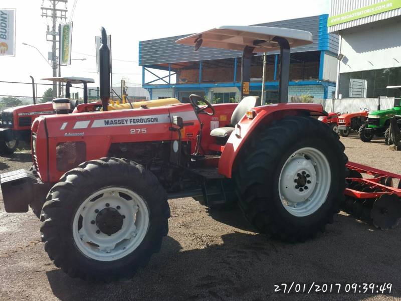 Massey Ferguson 275 Advanced, ano 2007, 4x4, 2 alavancas, Revisado, 03 meses de garantia "VENDIDO"