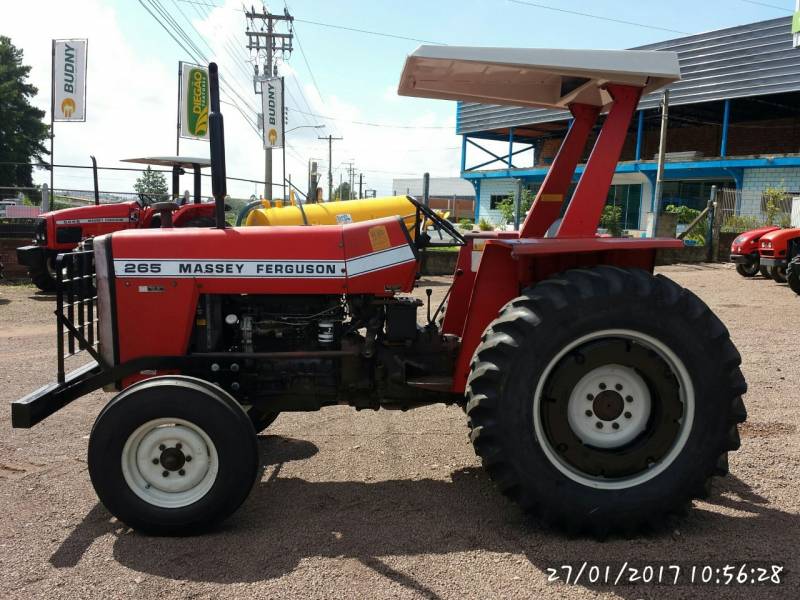 Massey Ferguson 265, com bloqueio, ano 1986, 4x2, Revisado, 03 meses de garantia "VENDIDO" 