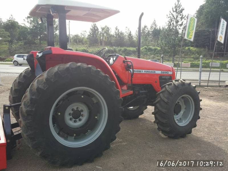 TRATOR MASSEY FERGUSON 5290 - 4X4 - ANO 2001 - "VENDIDO" 