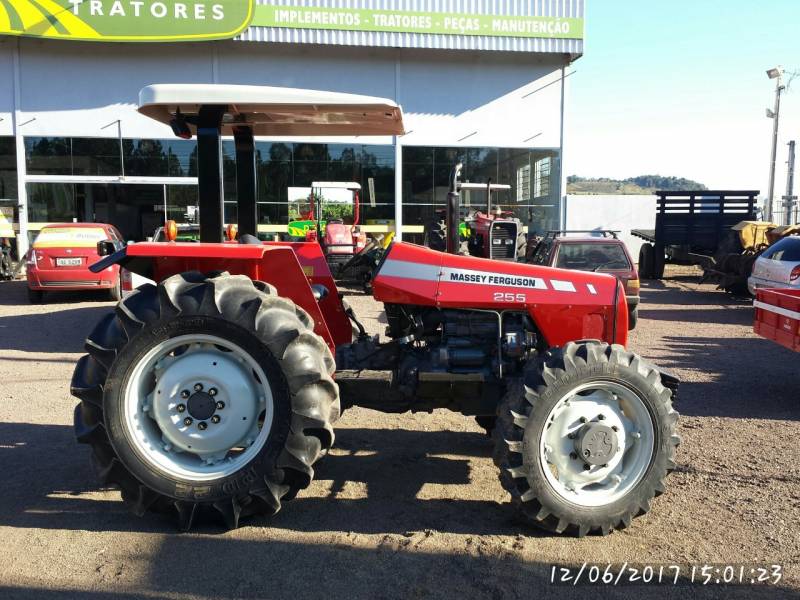 TRATOR MASSEY FERGUSON 255 - 4X4 - ANO 2010 - "VENDIDO" 