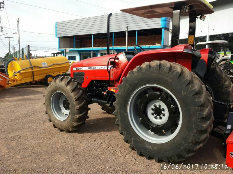 TRATOR MASSEY FERGUSON 5290 - 4X4 - ANO 2001 - "VENDIDO" 