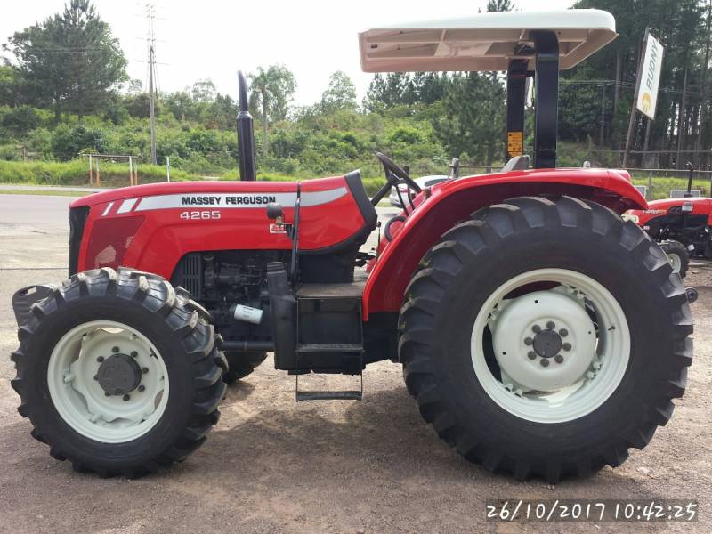 MASSEY FERGUSON 4265 - ANO 2013 - 4X4 - 03 MESES DE GARANTIA 