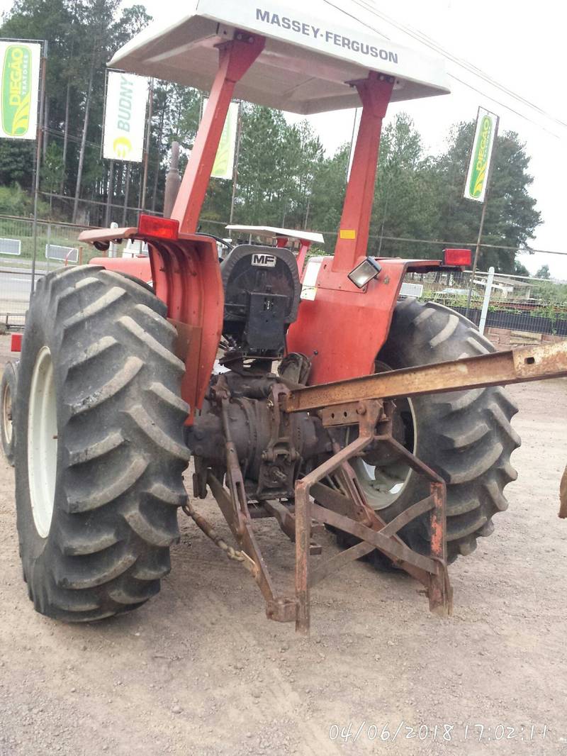 TRATOR MASSEY FERGUSON 290 - ANO 1985 - "VENDIDO" 