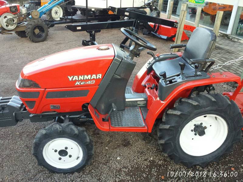 TRATOR YANMAR KE 40 - ANO 1999 - VENDIDO 