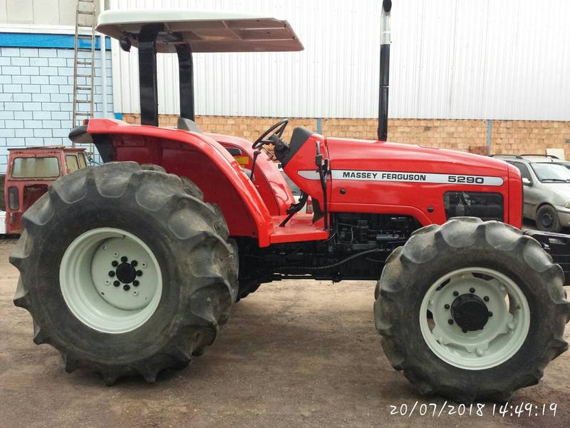 TRATOR MASSEY FERGUSON 5290 - 4X4 - ANO 2008 