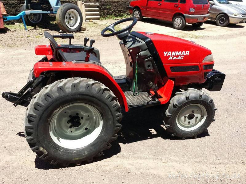 TRATOR YANMAR KE 40 - ANO 1998 - VENDIDO 