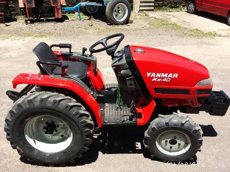 TRATOR YANMAR KE 40 - ANO 1998 - VENDIDO 