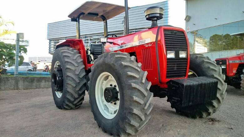 TRATOR MASSEY FERGUSON 292 ADVANCED - 4X4 - ANO 2006 - VENDIDO