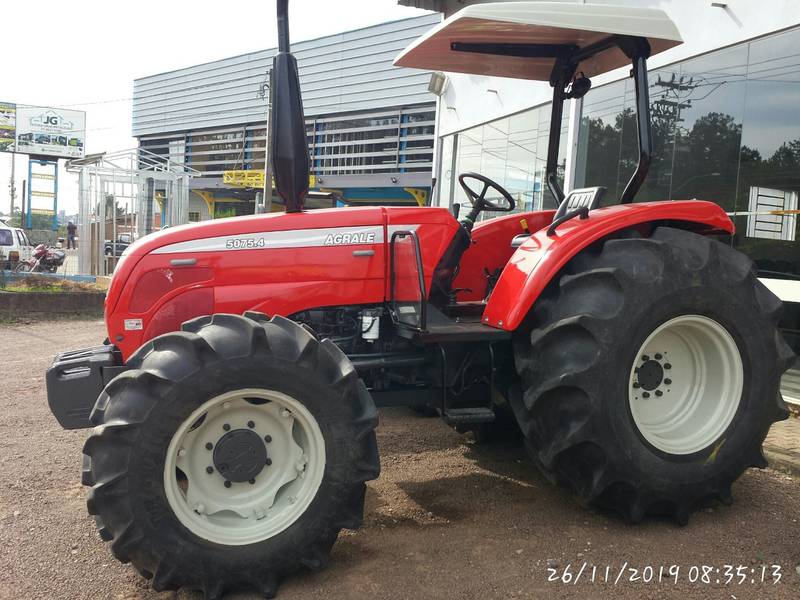 TRATOR AGRALE 5075.4 - 4X4 - ANO 2008 - VENDIDO