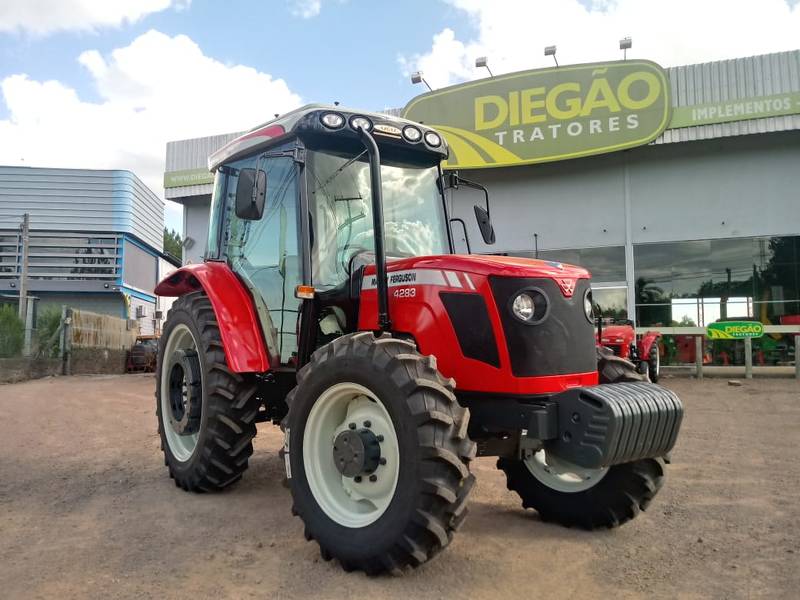 TRATOR MASSEY FERGUSON 4283 - ANO 2010 - C/ AR CONDICIONADO - 4X4 