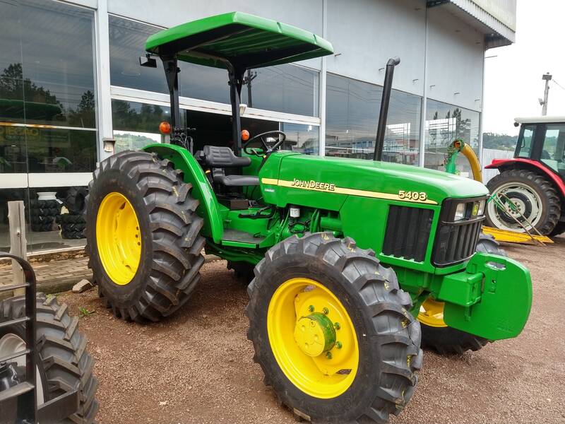 TRATOR JOHN DEERE 5403, (DIE-2030) ANO 2007 - 