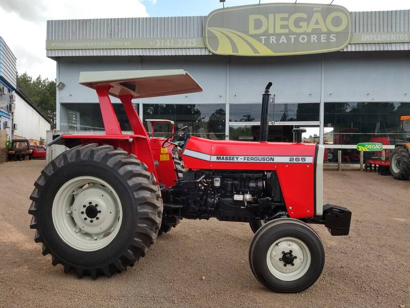 TRATOR MASSEY FERGUSON 265 - C/DH - 4X4 -  - "VENDIDO" 