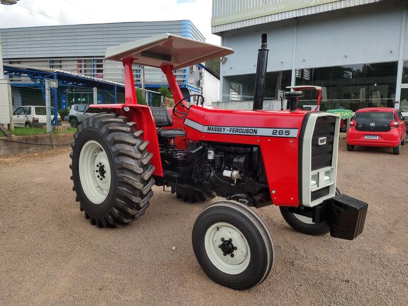 TRATOR MASSEY FERGUSON 265 - C/DH - 4X4 -  - "VENDIDO" 