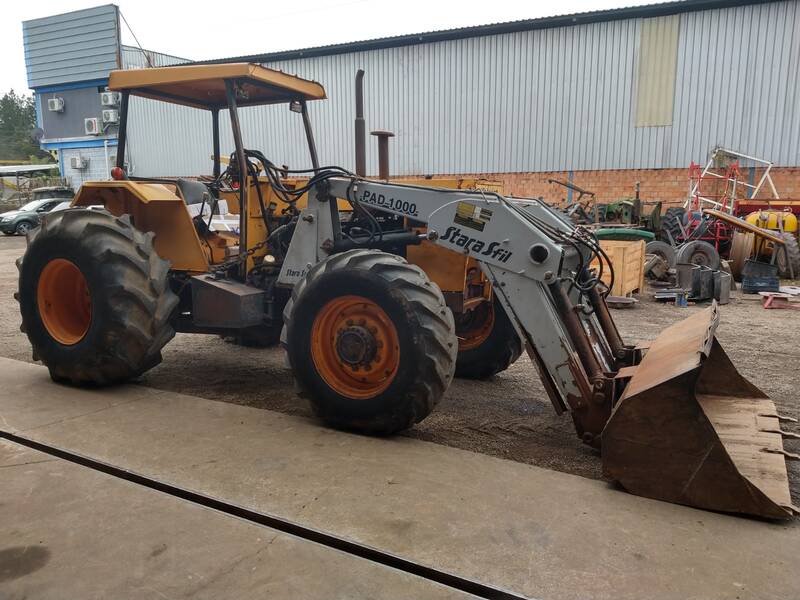 TRATOR VALMET 128 COM CONCHA (DIE-2295) - VENDIDO